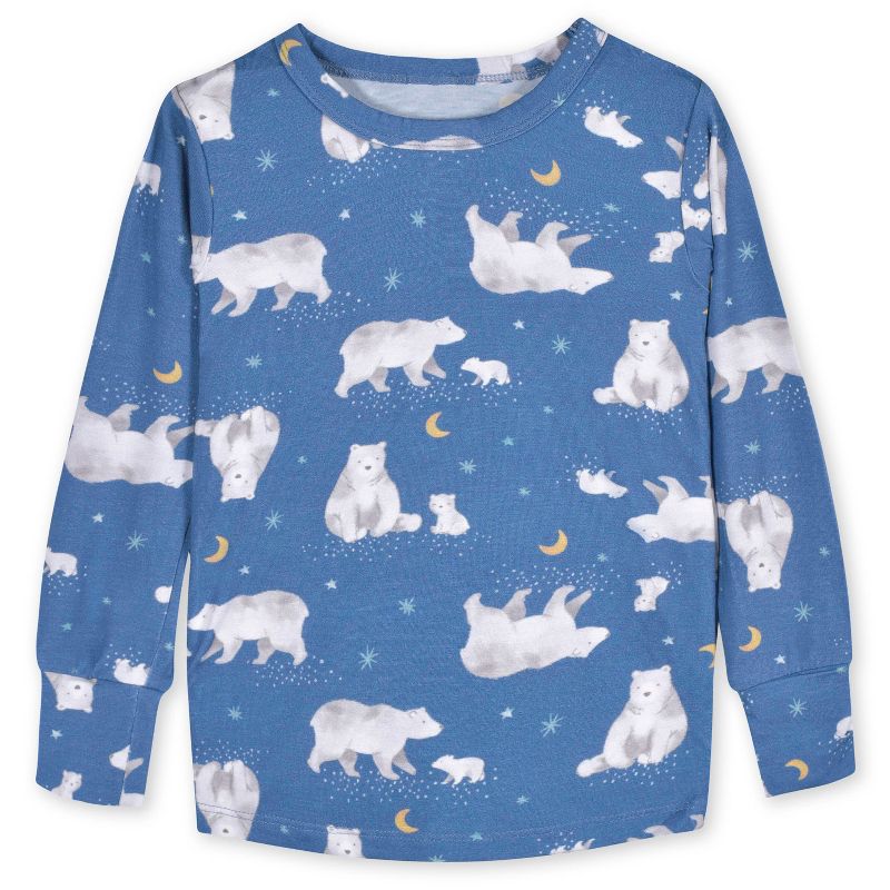 Gerber Infant & Toddler Boys' Buttery Soft Snug Fit Pajama Set, 3 of 5