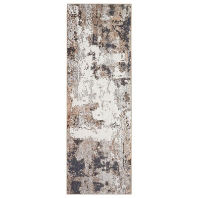 Washable Rug - Ultra Soft Area Rug, Non Slip Abstract Rug, Foldable, Stain Resistant Rugs for Living Room Bedroom, Modern Fuzzy Rug