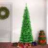 National Tree Company 7.5' First Traditions Unlit Pencil Slim Rowan Artificial Christmas Tree - 2 of 3