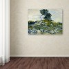 Trademark Fine Art -Van Gogh 'The Rocks' Canvas Art - 3 of 3