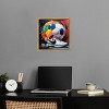 Notoriart Colorful Soccer Sneaker Splash II Soccer Wall Art Framed - 2 of 4