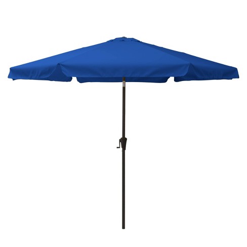 CorLiving 10ft Wind Resistant Tilting Sand Grey Outdoor Patio Umbrella