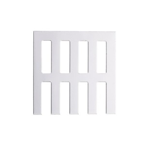 Unique Bargains Stainless Steel Square Corrosion-resistant Bathroom Drain Strainer - 1 of 4