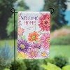 Evergreen Welcome Home Spring Suede Garden Flag 12 x 18 Inches Indoor Outdoor Decor - 2 of 2