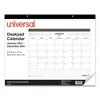Desk Pad Calendar, 22 x 17, White Sheets, Black Binding, Clear Corners, 12-Month (Jan to Dec): 2025 - 2 of 4