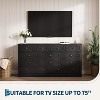 Coucheta 61 Inch 12-Drawer Wood Dresser, Wide TV Stand Storage Organizer with Anti-Tip Kit, for Bedroom Living Room - 4 of 4