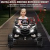 JOYRACER 24V Ride on Car w/ Remote Control, 4WD Powered Electric Off-Road UTV with 4*200W Motors - 4 of 4