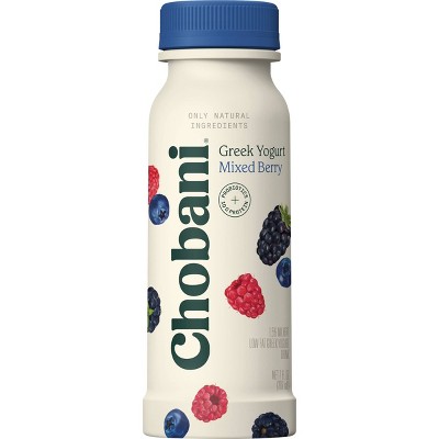 Chobani Mixed Berries Greek Style Yogurt Drink - 7 fl oz