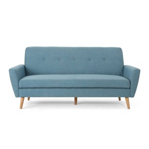 Gretchen Mid Century Couch Blue - Christopher Knight Home