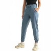 Women's Cuffed High Waisted Jogger Pants - mono b - 2 of 2