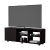 NicBex TV Stand for 60 Inch TV with Handle Free Design,TV Entertanment Center with 1 Cabinet and 4 Open Shelves,TV Console Table for Living Room - 4 of 4