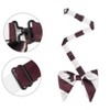 INSPIRE CHIC Men's Pre-tied Striped Adjustable Bow Tie - 2 of 4