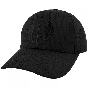 Adult Star Wars Jedi Order Logo Black on Black Snapback Hat - 1 of 4