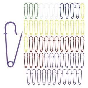 Unique Bargains Spring Lock Blanket Bulk Pins Fashion Clothes Sewing 60 Pcs - 1 of 4