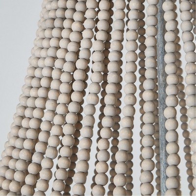 Mystic Sand Beaded 12-Light Coastal Chandelier