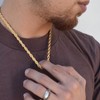 Slate by Rebl Rope Chain Necklace  Stainless Steel - 2 of 4