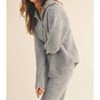 Women's Halsey Half Zip Waffle Sweater - MIOU MUSE - 2 of 4
