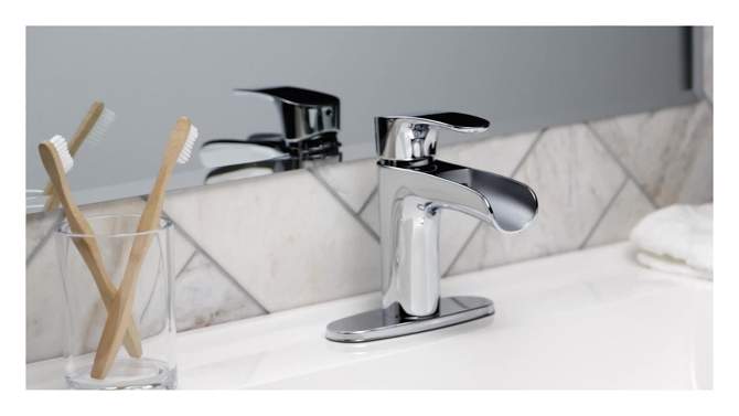 4" Center One Handle Bathroom Faucet - Tosca, 2 of 5, play video