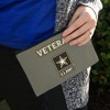 U.S. Army Veteran Logo Makeup Cosmetic Bag Organizer Pouch - 3 of 4