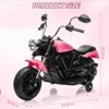 Jojoka 12V Kids Ride On Motorcycle, 3-Wheel Electric Bike with Training Wheels, Music, One-Button Start, Reverse, USB & Headlight - 2 of 4