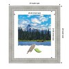 Amanti Art Rustic White Wash Wood Picture Frame - 4 of 4