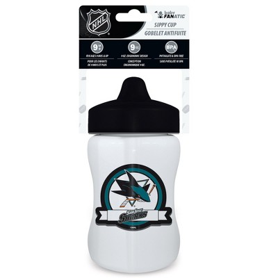 BabyFanatic Sippy Cup - NHL San Jose Sharks - Officially Licensed Toddler & Baby Cup