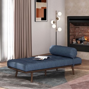 NicBex Mid-century Chaise Lounge for Kids and Adults, Comfy Bean Bag Chair for Adults in Living Room - 1 of 4