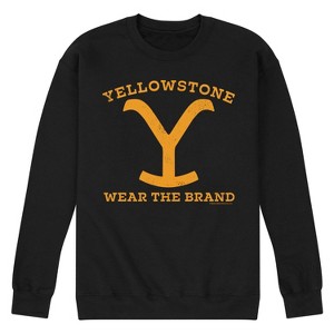 Men's - Yellowstone - Wear The Brand Y Graphic Fleece Sweatshirt - 1 of 4