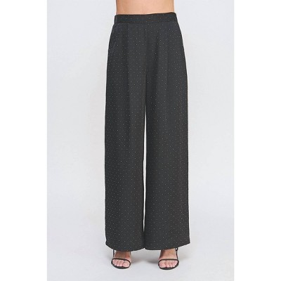 Women's Waverly Rhinestone Accents Pants - ALLIE ROSE