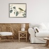 Stupell Industries Blue Bird and Leaves Floating Frame Canvas Art - 3 of 4