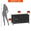 Dresser for Bedroom with 5 Drawers, Chest of Drawers, Fabric Dresser Storage Organizer for Closet, Living Room - 2 of 4