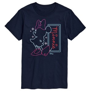 Men's - Disney - Minnie Mouse Short Sleeve Graphic T-Shirt - 1 of 4