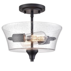 Millennium Lighting Caily 2 - Light Flush Mount in  Matte Black - 1 of 3