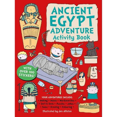 Ancient Egypt Adventure Activity Book - (Paperback)