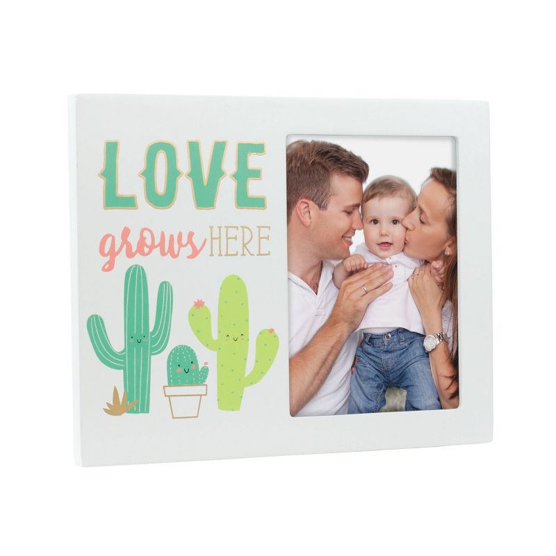 Pearhead Cactus Picture Frame 3.5&#34;x5&#34; - Love Grows Here, 4 of 5
