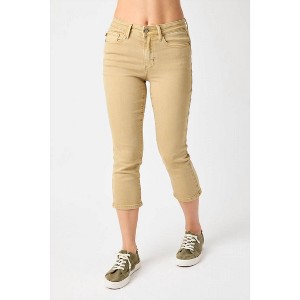 Women's Capri Denim Pants - Judy Blue - 1 of 4