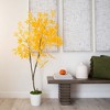Nearly Natural 5-ft Autumn Maple Artificial Fall Tree - 4 of 4