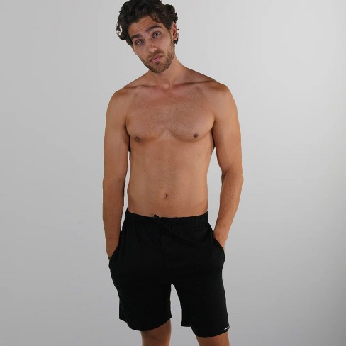 Members Only Men's Shorts - Jersey Sleep Wear, 100% Cotton Relaxed Comfortable Fit Pajama Bottom - image 1 of 3