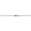 Black Bow Jewelry 0.85mm 14k White Gold Diamond Cut Round Wheat Chain Necklace - 4 of 4