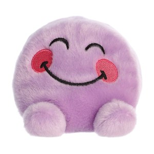 Aurora Mini Joy Palm Pals SMILEYWORLD Vibrant Stuffed Animal Purple 4.5" - 1 of 4