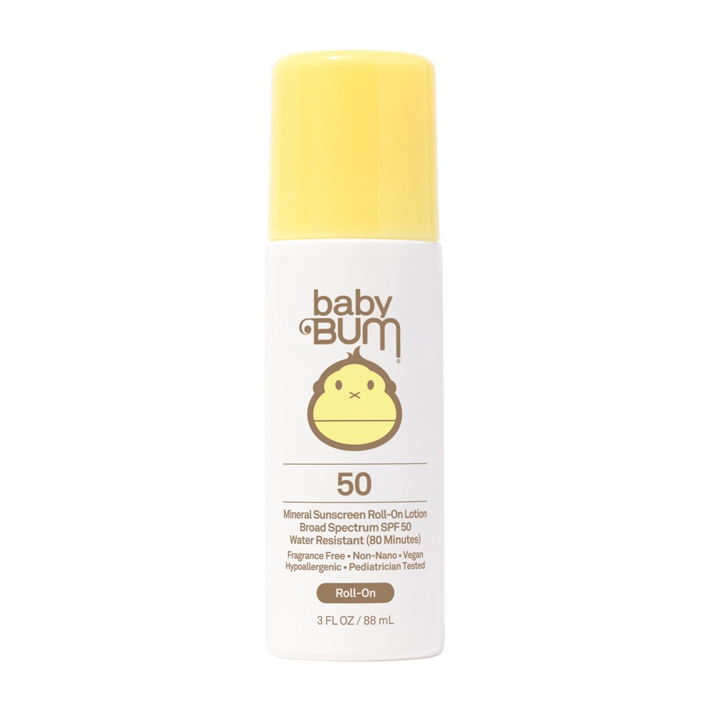 Baby Bum Mineral Roller Sunscreen SPF 50 - 3 fl oz