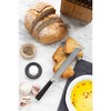 Chikara Series 8 Inch Bread Knife: Serrated Stainless Steel Blade, Resin Handle, Hand Wash, Light Silver - 3 of 3