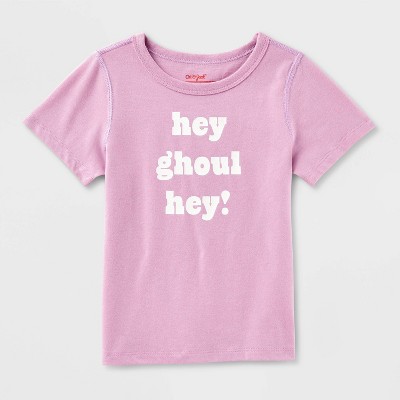 Toddler Girls' Halloween Graphic T-Shirt - Cat & Jack™ Purple