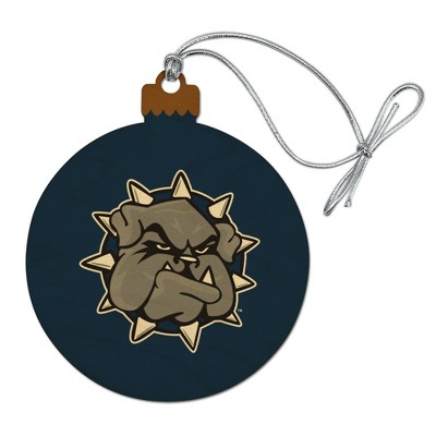 Southwestern Oklahoma State University Primary Logo Wood Christmas Tree Holiday Ornament