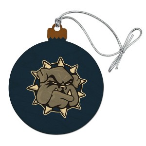 Southwestern Oklahoma State University Primary Logo Wood Christmas Tree Holiday Ornament - 1 of 4