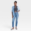 Women's Mid-Rise 80's Slim Fit Jeans - Universal Thread™ - 3 of 4