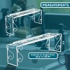 KOVOT Over the Sink Expandable Shelf Add Additional Storage for Soaps, cleansers, sponges & More 8.5" H x 5.75" D x Length from 24.5" to 40.75" - 3 of 4