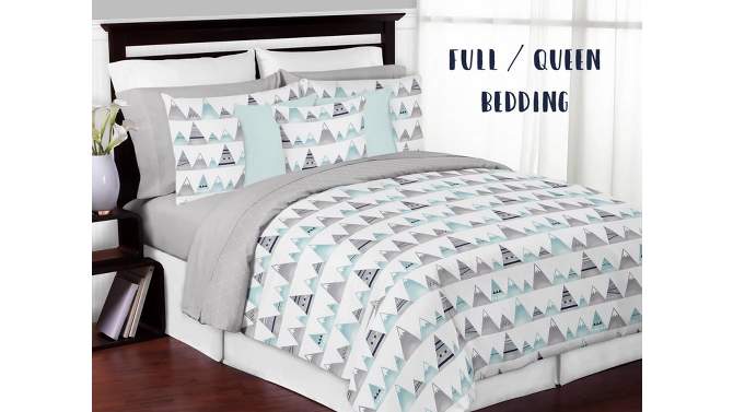 3pc Mountains Full/Queen Kids&#39; Comforter Bedding Set - Sweet Jojo Designs, 2 of 9, play video