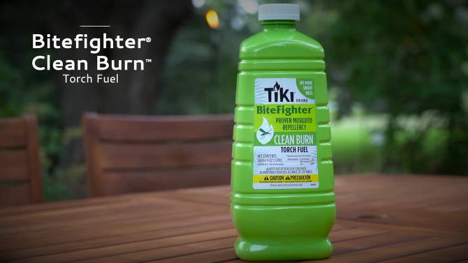 TIKI 50oz Clean Burn BiteFighter Torch Fuel, 2 of 5, play video