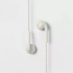 heyday™ Wired Earbuds - Pastel Pink/Green